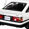 Toyota Sprinter Trueno AE86 RHD (Right Hand Drive) White with Black Stripes "Special Edition" Series 1/24 Diecast Model Car by Maisto