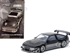 Toyota Sprinter Trueno AE86 Widebody RHD (Right Hand Drive) "Jonsibal Designworks" Black and Gray Metallic "Global64" Series 1/64 Diecast Model by Tarmac Works
