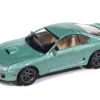 1998 Toyota Supra Caribbean Green Metallic "Modern Muscle" Series 1/64 Diecast Model Car by Auto World