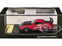 Toyota Supra (JZA80) RZ RHD (Right Hand Drive) "Eclipse Racing Concept" Red with Carbon Hood 1/64 Diecast Model Car by Ignition Model