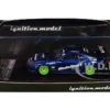 Toyota Supra (JZA80) RZ RHD (Right Hand Drive) #9 "WedsSport" Blue Metallic with Graphics 1/64 Diecast Model Car by Ignition Model