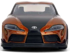 2020 Toyota Supra Orange Metallic with Black Stripes