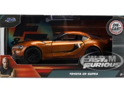 2020 Toyota Supra Orange Metallic with Black Stripes