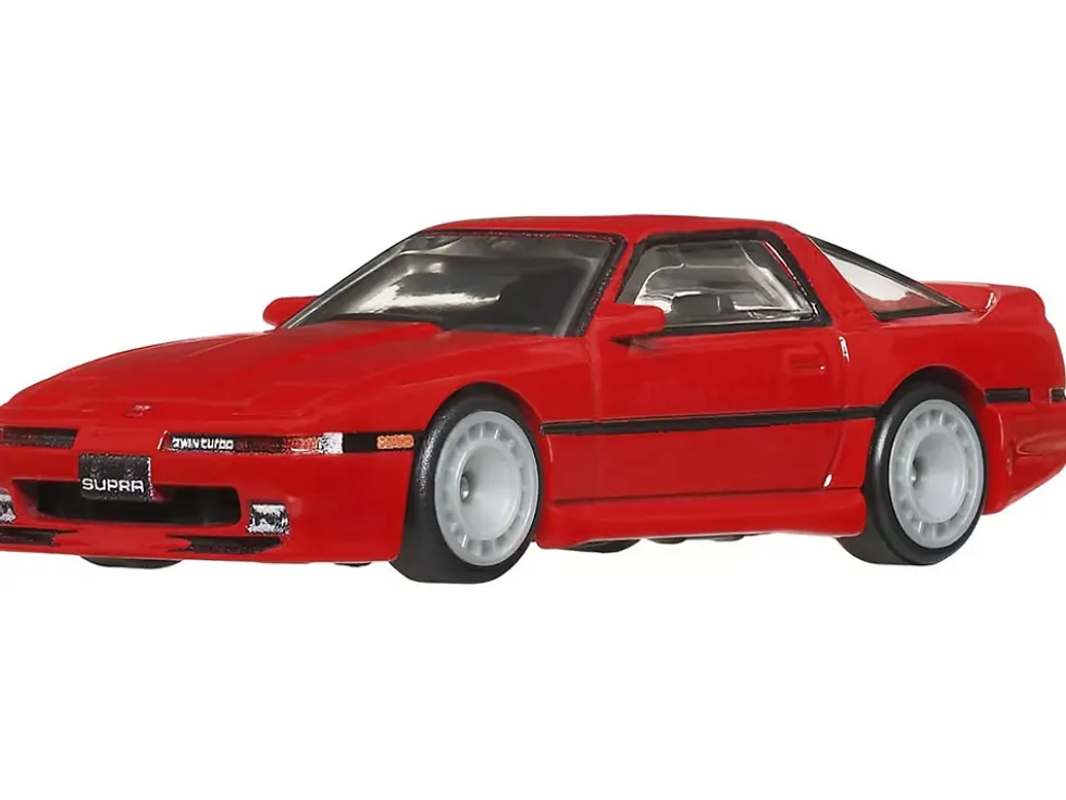 1989 Toyota Supra RHD (Right Hand Drive) Red "Ronin Run II" Series Diecast Model Car by Hot Wheels
