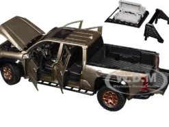 2024 Toyota Tacoma Trailhunter Edition Pickup Truck Bronze Metallic 1/24 Diecast Model Car