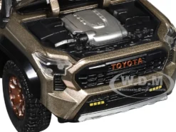 2024 Toyota Tacoma Trailhunter Edition Pickup Truck Bronze Metallic 1/24 Diecast Model Car