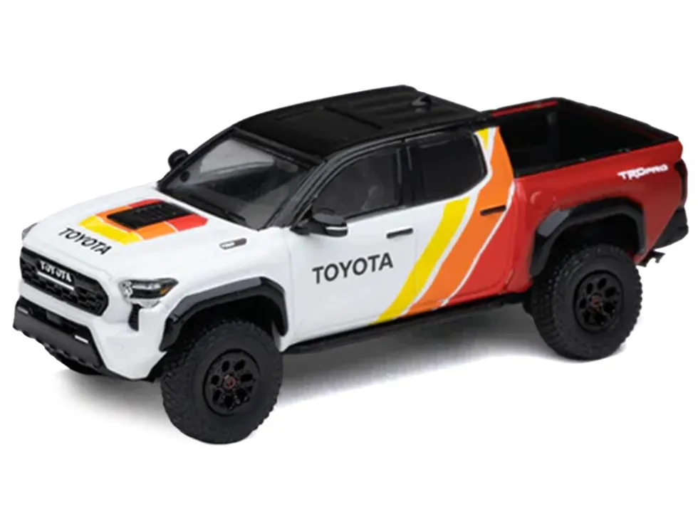 Toyota TRD PRO 4 Car Set Limited Edition to 500 pieces Worldwide 1/64 Diecast Model Cars by GCD
