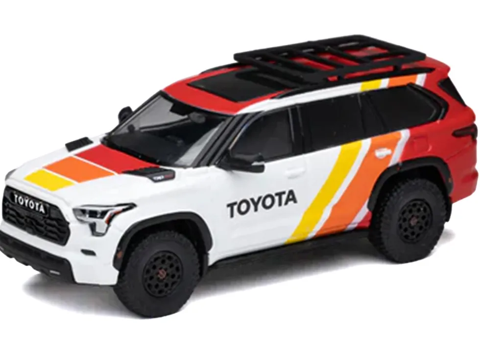 Toyota TRD PRO 4 Car Set Limited Edition to 500 pieces Worldwide 1/64 Diecast Model Cars by GCD