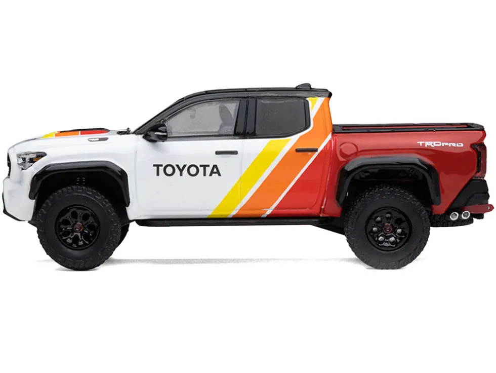 Toyota TRD PRO 4 Car Set Limited Edition to 500 pieces Worldwide 1/64 Diecast Model Cars by GCD