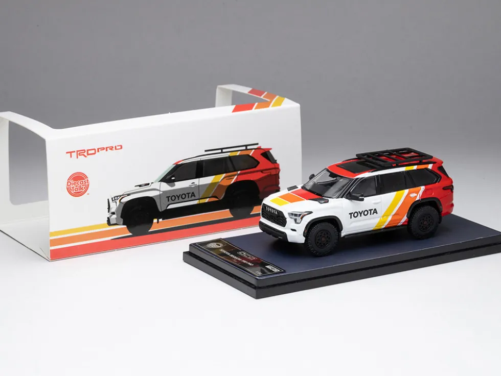 Toyota TRD PRO 4 Car Set Limited Edition to 500 pieces Worldwide 1/64 Diecast Model Cars by GCD