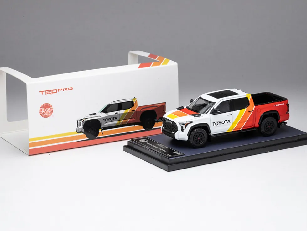 Toyota TRD PRO 4 Car Set Limited Edition to 500 pieces Worldwide 1/64 Diecast Model Cars by GCD
