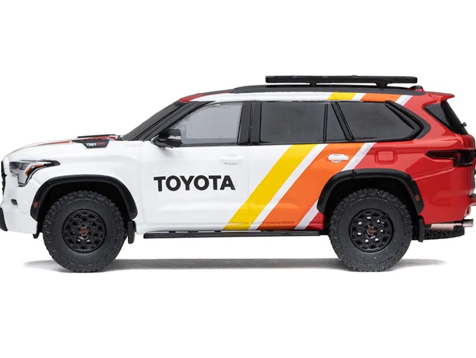 Toyota TRD PRO 4 Car Set Limited Edition to 500 pieces Worldwide 1/64 Diecast Model Cars by GCD