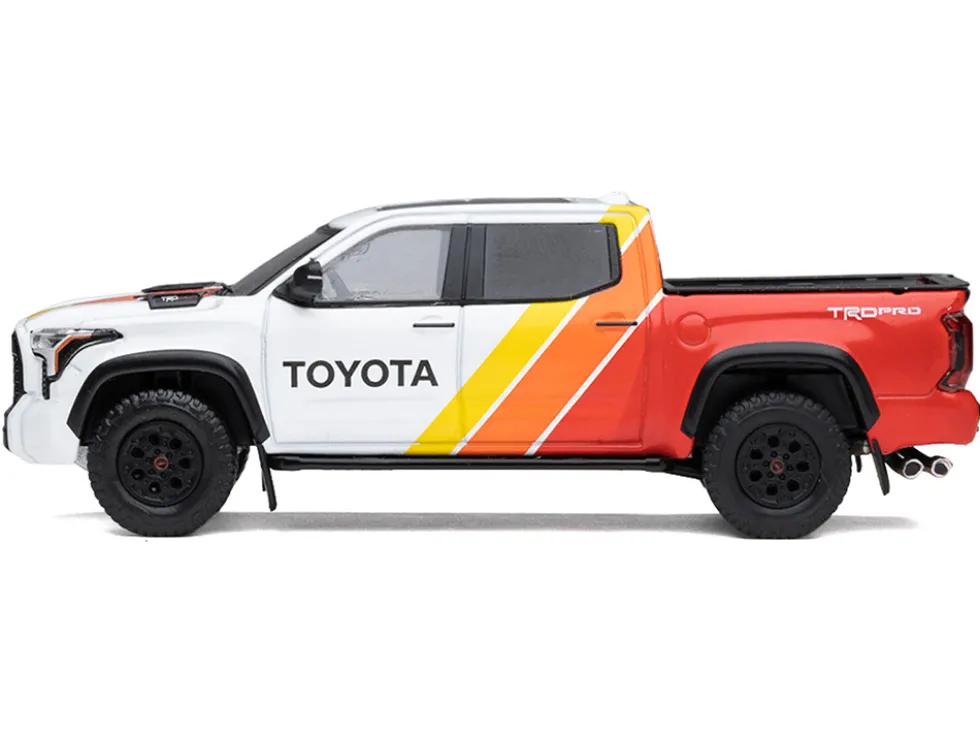 Toyota TRD PRO 4 Car Set Limited Edition to 500 pieces Worldwide 1/64 Diecast Model Cars by GCD