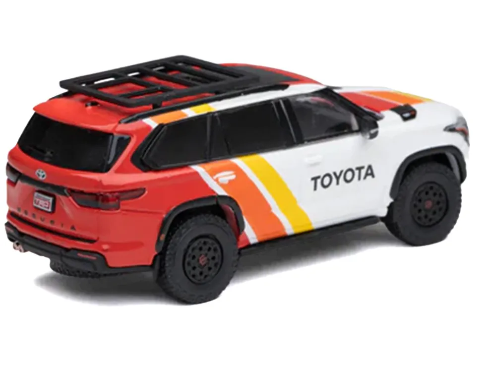 Toyota TRD PRO 4 Car Set Limited Edition to 500 pieces Worldwide 1/64 Diecast Model Cars by GCD