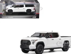 Toyota Tundra Pickup Truck White 1/64 Diecast Model Car by CM Model