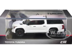 Toyota Tundra Pickup Truck White 1/64 Diecast Model Car by CM Model
