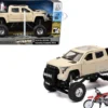 Toyota Tundra Pro Pickup Truck Tan and Honda CR250R Motorcycle Red and White "Xtreme Off-Road" Series 1/32 Diecast Models by New Ray