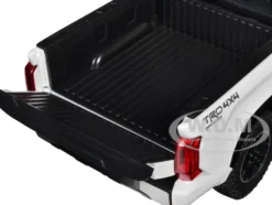 2023 Toyota Tundra TRD 4x4 Pickup Truck White Metallic with Sunroof and Wheel Rack 1/24 Diecast Model Car H08555R-WH