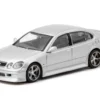 Toyota Vertex Aristo JZS161 RHD (Right Hand Drive) Silver Metallic "Global64" Series 1/64 Diecast Model by Tarmac Works