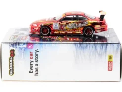 Toyota VERTEX Ridge TE3006 Soarer RHD (Right Hand Drive) Chrome Red with Graphics