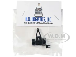 Trailer Dolly Black Kit 1/87 (HO) Plastic Model Car by HO Logistics