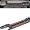 Trail King TK120 Hydraulic Detachable Gooseneck Lowboy Trailer Black (Regular Version) "Transport Series" 1/50 Diecast Model by Diecast Masters