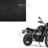Triumph Scrambler 1200 "Bond Edition" Motorcycle Black 007 James Bond "No Time to Die" (2021) Movie 1/12 Diecast Model by Corgi