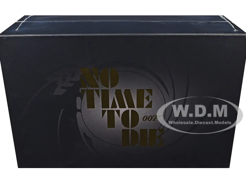 Triumph Scrambler 1200 XE Motorcycle Black (Dirty Version) James Bond 007 "No Time to Die" (2021) Movie Diecast Model Car by Corgi