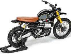 Triumph Scrambler 1200 XE Motorcycle Black (Dirty Version) James Bond 007