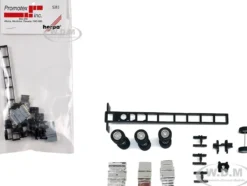 Truck Builder's Kit for 36ft Chassis 1/87 (HO) Plastic Model by Promotex