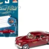 1948 Tucker Torpedo Red Maroon Metallic Tucker The Man and His Dream 1988 Movie Poker Chip Collector Token Game Card Trivial Pursuit Pop Culture Series 3 1/64 Diecast Model Car Johnny Lightning JLPC005-JLSP217