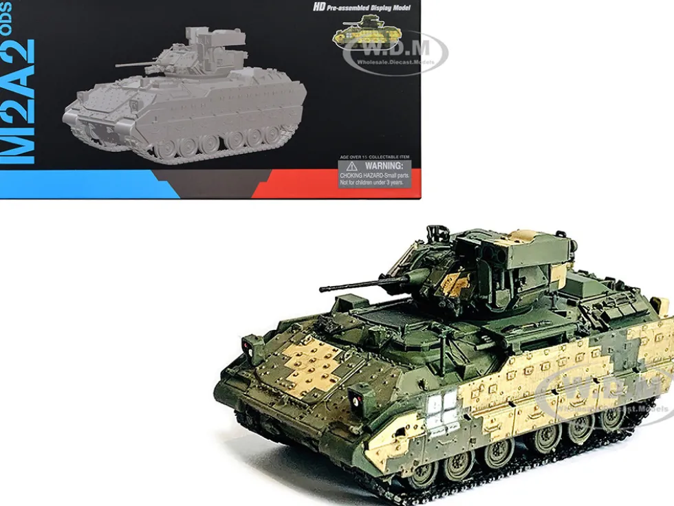 Ukraine M2A2 ODS Light Tank 3 Tone Camouflage NEO Dragon Armor Series 1/72 Plastic Model Dragon Models 63519