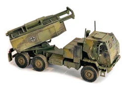 Ukraine M142 High Mobility Artillery Rocket System HIMARS Green Camouflage NEO Dragon Armor Series 1/72 Plastic Model Dragon Models 63502