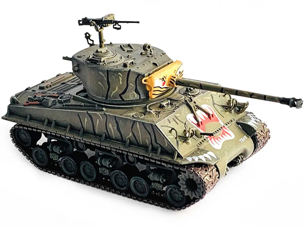 United States M4A3E8 Sherman Tiger Face Tank 24th Infantry Div Han River Korea 1951 NEO Dragon Armor Series 1/72 Plastic Model Dragon Models 63151