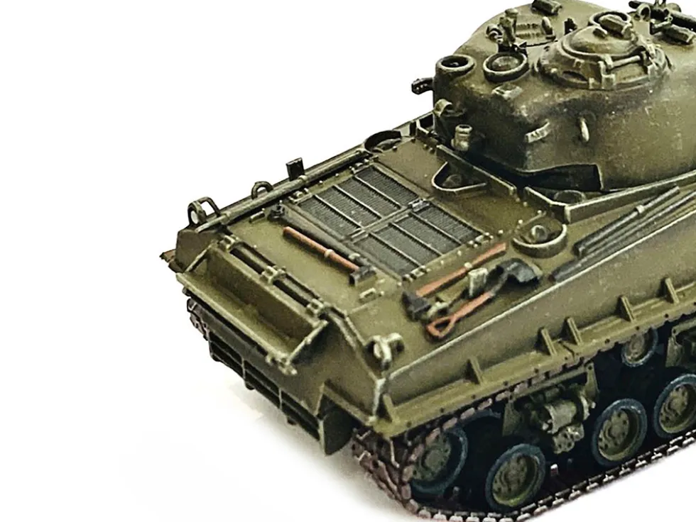 United States M4A3 HVSS POA CWS H5 Flamethrower Tank Olive Drab 35 Hawaii 1951 NEO Dragon Armor Series 1/72 Plastic Model Dragon Models 63148