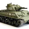 United States M4A3 HVSS POA CWS H5 Flamethrower Tank Olive Drab F 23 US Marine Corps Korea 1951 NEO Dragon Armor Series 1/72 Plastic Model Dragon Models 63147