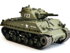 United States M4A3 HVSS POA CWS H5 Flamethrower Tank Olive Drab F 23 US Marine Corps Korea 1951 NEO Dragon Armor Series 1/72 Plastic Model Dragon Models 63147