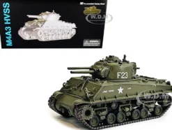 United States M4A3 HVSS POA CWS H5 Flamethrower Tank Olive Drab F 23 US Marine Corps Korea 1951 NEO Dragon Armor Series 1/72 Plastic Model Dragon Models 63147