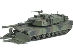 United States M1A2 SEP (System Enhancement Package) Tank with Mine Plow (Plowing Mode) 