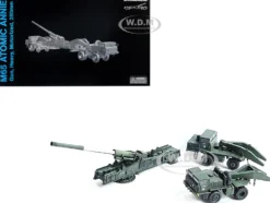 United States M65 Atomic Cannon Atomic Annie Artillery Olive Drab Firing Mode US Army NEO Dragon Armor Series 1/72 Plastic Model Dragon Models 63160