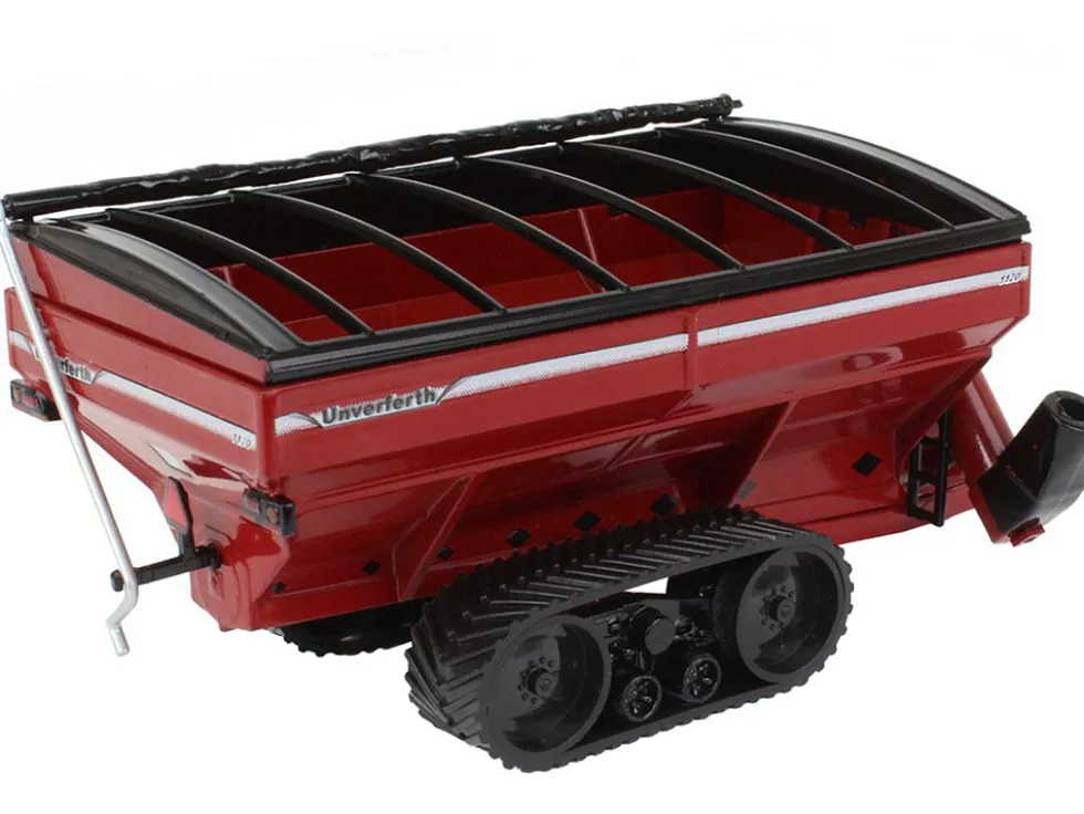 Unverferth 1120 Grain Cart Tracks Red 1/64 Diecast Model SpecCast UBC017