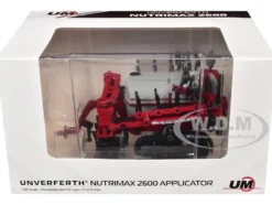 Unverferth NutriMax 2600 Applicator with Tracks Red 1/64 Diecast Model by SpecCast