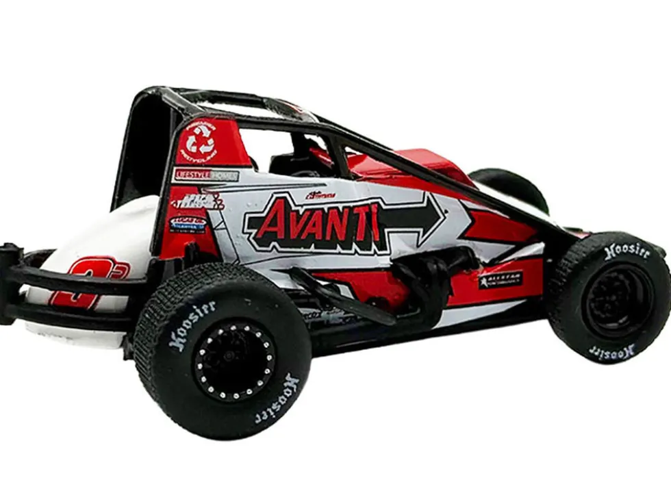 USAC Sprint Car #3P Kyle Cummins "Avanti" Champion "USAC Sprint Car National Championship" (2025) 1/64 Diecast Model Car by ACME