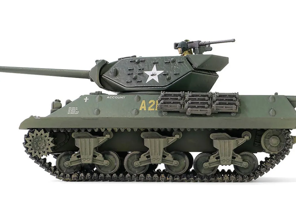 U.S. Army M10 GMC Tank "702nd Tank Destroyer Battalion, Normandy, France" (1944) United States Army "Mini AFV" Series 1/64 Diecast Model by Forces of Valor