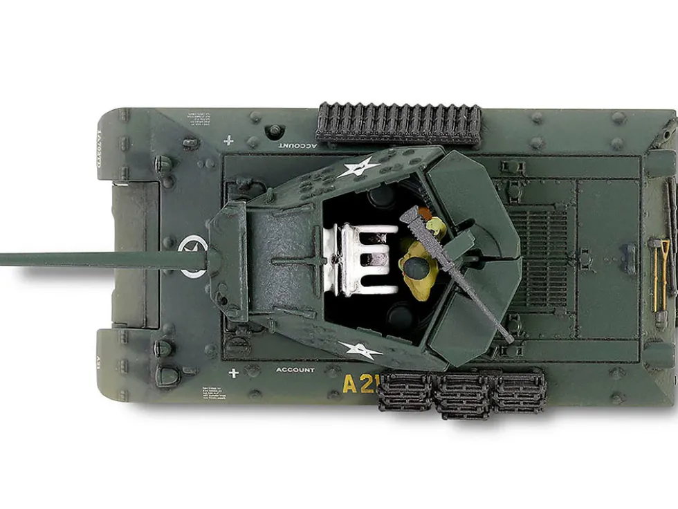U.S. Army M10 GMC Tank "702nd Tank Destroyer Battalion, Normandy, France" (1944) United States Army "Mini AFV" Series 1/64 Diecast Model by Forces of Valor