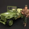 US Army WWII Figure II For 1:18 Scale Models American Diorama 77411