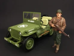 US Army WWII Figure II For 1:18 Scale Models American Diorama 77411