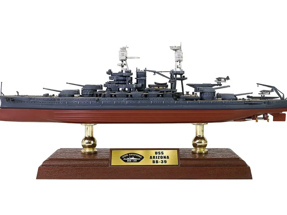 USS Arizona (BB-39) Pennsylvania-Class Battleship United States Navy "Full Hull Edition" Series 1/700 Diecast Model by Forces of Valor