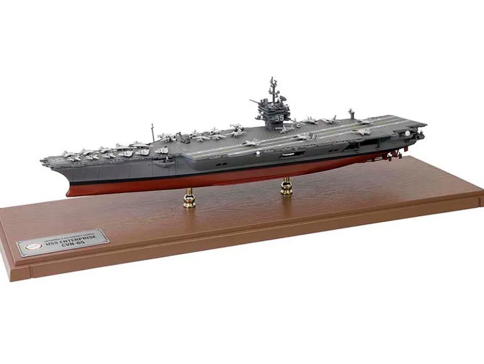 USS Enterprise (CVN-65) Enterprise-Class Aircraft Carrier United States Navy "Full Hull Edition" Series 1/700 Diecast Model by Forces of Valor