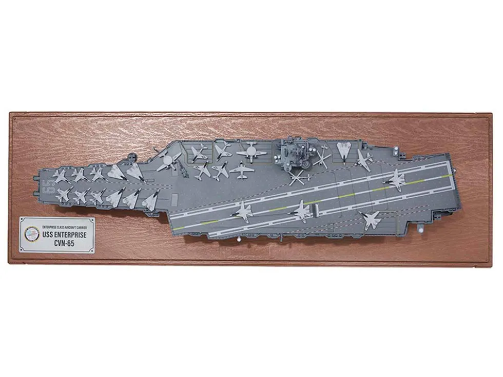 USS Enterprise (CVN-65) Enterprise-Class Aircraft Carrier United States Navy "Full Hull Edition" Series 1/700 Diecast Model by Forces of Valor